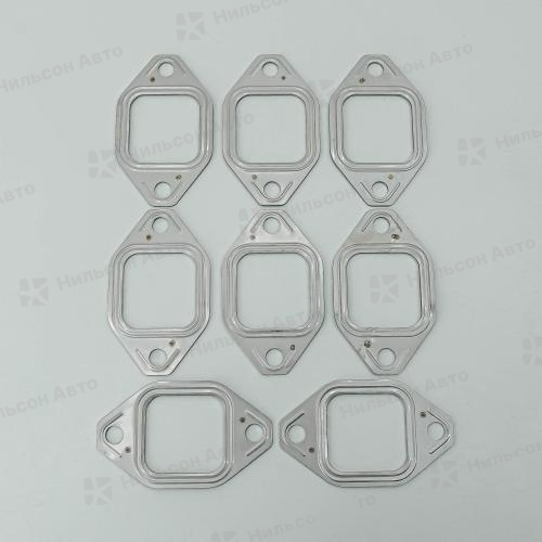 Прокладка выпускного коллектора MMC FUSO 8DC10, 8DC11, TONYCO (металл) (комплект из 8 штук)