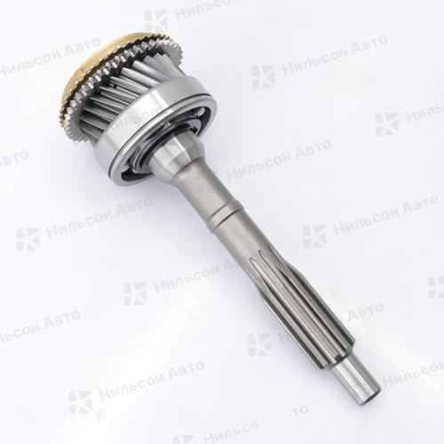 Вал МКПП первичный ГАЗЕЛЬ/СОБОЛЬ, 5-ступ, G-PART (z1=10 зубьев, z2=25 зубьев, z3=42 зубьев, L=257 mm)