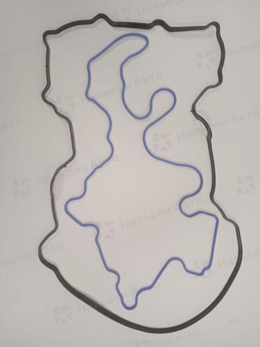 Прокладка клапанной крышки HINO RANGER J08C вид 1, QUNZE (комплект 2 штуки)