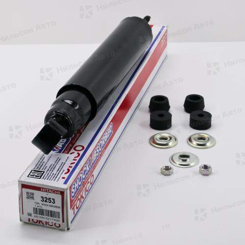 Амортизатор передний 3407, штырь/ухо втулки маленькие диам. 54 стакан 240 мм ISUZU/MMC/HINO/DIESEL, TOKICO