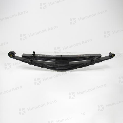 Рессора задняя ISUZU ELF, 1270*11*70, 8 листов, c подрессорником 4 листа с утолщением, втулка/втулка 25, GSPARTS (левый руль)