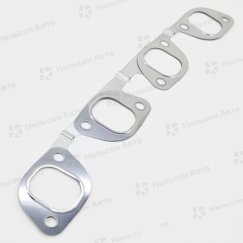 Прокладка выпускного коллектора ISUZU ELF 4HF1, TONG HONG (металл)