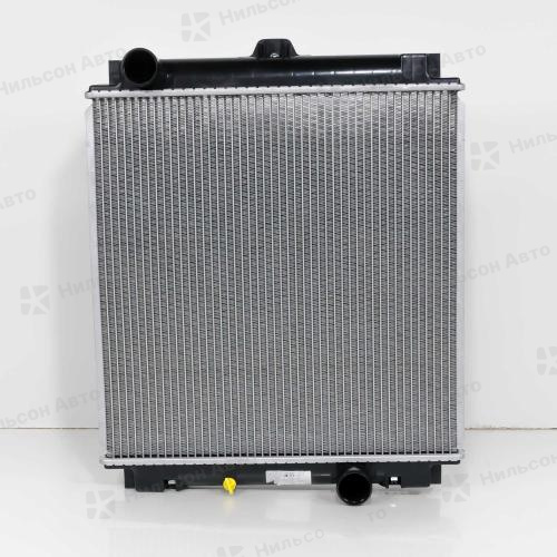 Радиатор двигателя MMC CANTER 4D33-36, пластиковый без заливной, в475*ш470 (без бачков), ZEVS