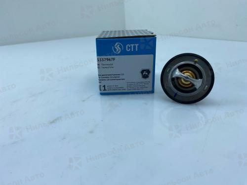 Термостат ГАЗЕЛЬ NEXT CUMMINS ISF 2,8, оригинал (82 градуса, с прокладкой)