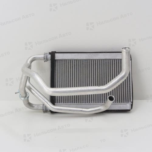 Радиатор печки MITSUBISHI CANTER FE71, 235*160*35, ZEVS (трубки завальцованы)