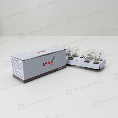 Лампочка в поворот на 2 контакта большая, 12V/P21/5W, LYNX
