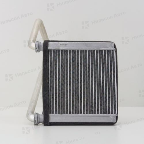 Радиатор печки MAZDA TITAN 165*180*30, ZEVS (трубки завальцованы)