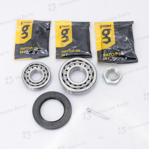 Подшипник ступичный ГАЗЕЛЬ NEXT, передний, G-PART (подшипники 2шт+сальник)