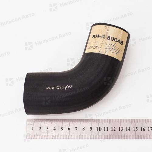 Патрубок радиатора нижний MMC CANTER 4M42, OOTOKO