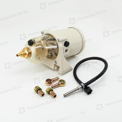 Сепаратор топливный, 500 FG, (с подогревом/24V/под круглый фильтр G2010), ZEVS 