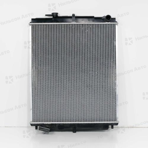 Радиатор двигателя NISSAN DIESEL FD46, пластиковый с заливной, в600*ш518 (без бачков), Nilson Auto Parts