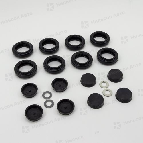 Ремкомплект рабочих тормозных цилиндров MMC CANTER, вид 04, SEIKEN (8*SC30023R+8*SC30554) зад на всю ось