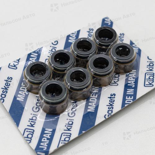 Маслосъемные колпачки MMC FUSO 6D22, 8DC8, 8DC11, KIBI (комплект 8 шт)