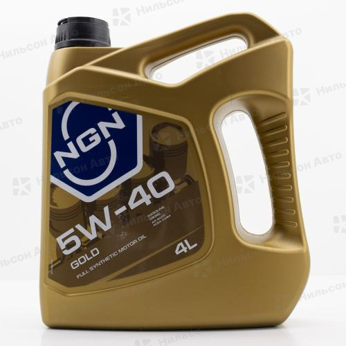 Масло моторное  5W-40 NGN A-LINE GOLD синтетическое 4 л. SN/CF
