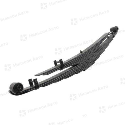 Рессора задняя ISUZU ELF NPR75, 1285*11*70, 7 листов, в подрессорнике 7 листов, сайленблок/сайлентблок 16/16, GTP