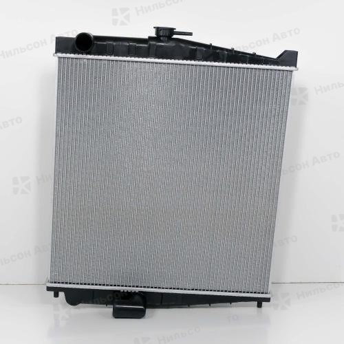 Радиатор двигателя NISSAN DIESEL FE6, MD92, пластиковый, с заливной, в600*ш591, ZEVS