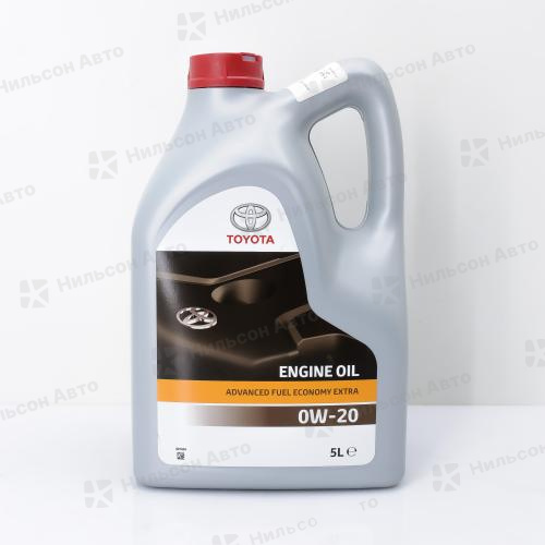 Масло моторное  0W-20 TOYOTA Engine Oil синтетическое (бензин) 5 л. SN