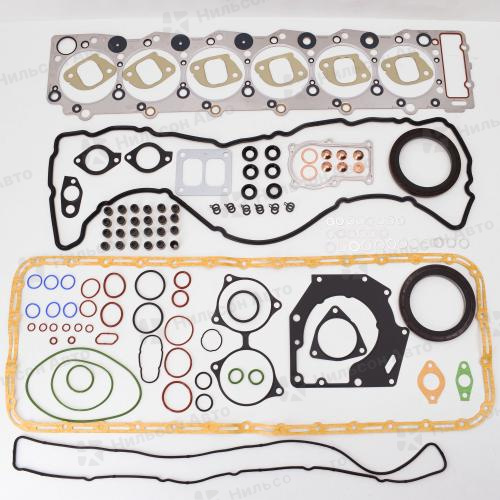 Ремкомплект двигателя ISUZU FORWARD 6HK1, вид 1, ZEVS ((прокладка металлическая 8-94392-721-3)