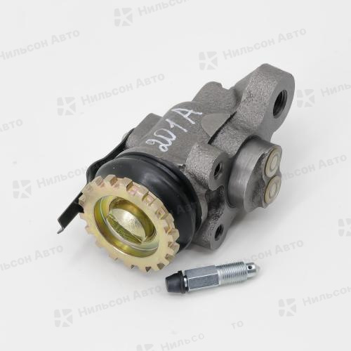 Рабочий тормозной цилиндр передний HINO 40*60*70, диаметр 35, с прокачкой левый YUHOLI (ручная подводка)