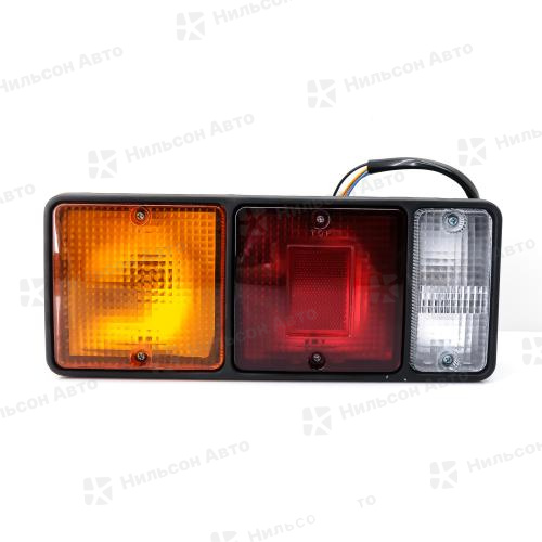 Стоп сигнал MMC CANTER, широкий, левый, квадратная фишка, Nilson Auto Parts 