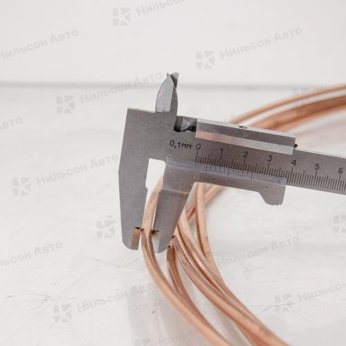 Трубка медная диаметр 4,75 мм (бесшовная) (1 метр)