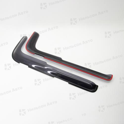 Ветровик передней двери HINO 500, с 2008 года, R+L, комплект на обе двери, SIM (с вырезами)