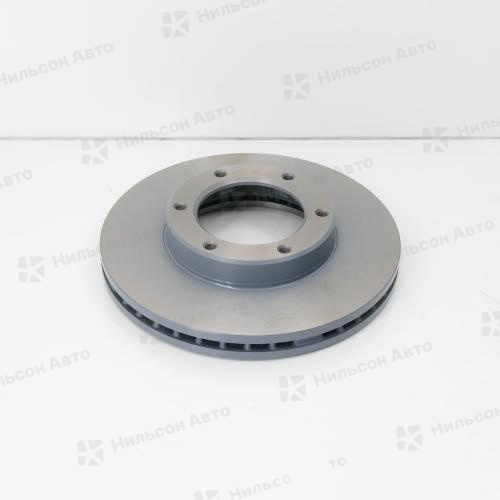 Диск тормозной TOYOTA DYNA, TOYOACE, LY50-LY212, крепится 6 болтов, вид 2, GBRAKE