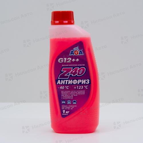 Антифриз AGA, (красный), 1 кг. -40С