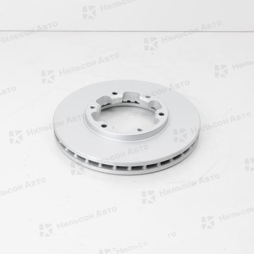 Диск тормозной NISSAN ATLAS TD27, крепится 6 болтов, вид 3, DIXCEL