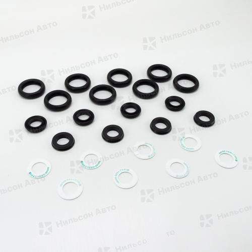 Ремкомплект рабочих тормозных цилиндров MMC FUSO/NISSAN, вид 4, MIYACO (8*SC30183R+8*SC30334+8*SC80319) 