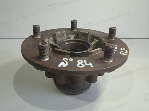 Ступица передняя ISUZU ELF, R16 на 5 шпилек, дисковые тормоза, крепится на 12 болтов, б/у