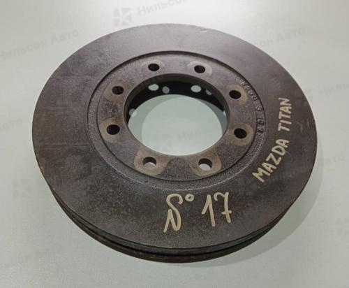 Диск тормозной MAZDA TITAN TF, 4HF1, 4HG1, на 5 шпилек, диаметр 293 мм, толщина 40, б/у