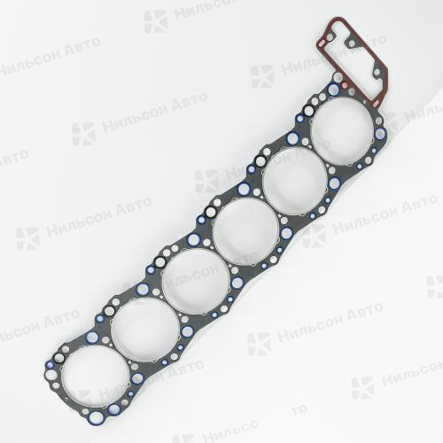 Прокладка ГБЦ, HINO RANGER, J08C, вид 2, QUNZE (S-1.46/паронит)