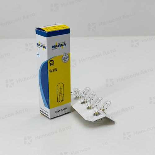 Лампочка бесцокольная большая в панель, 24V, W3W, NARVA
