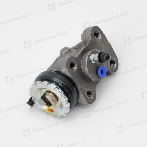 Рабочий тормозной цилиндр передний ISUZU ELF 38*52, диаметр 34, с прокачкой правый, вид 2, GBRAKE (ручная подводка)