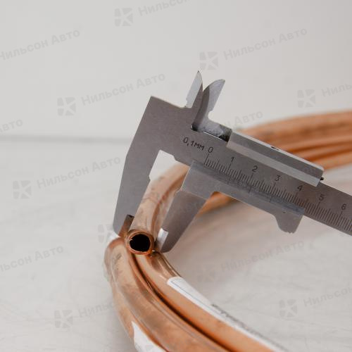 Трубка медная диаметр12 мм (бесшовная) (1 метр)