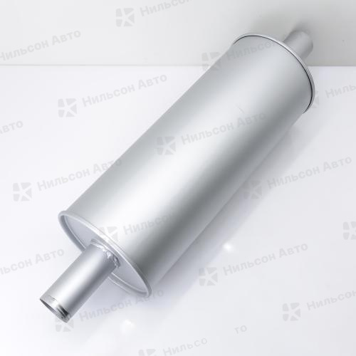 Бочка глушителя 660*254, труба по центру 76/70*150, AUTODEPO