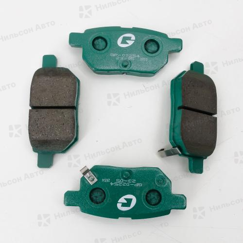Колодки тормозные дисковые PF-1519 GBRAKE GP-02254
