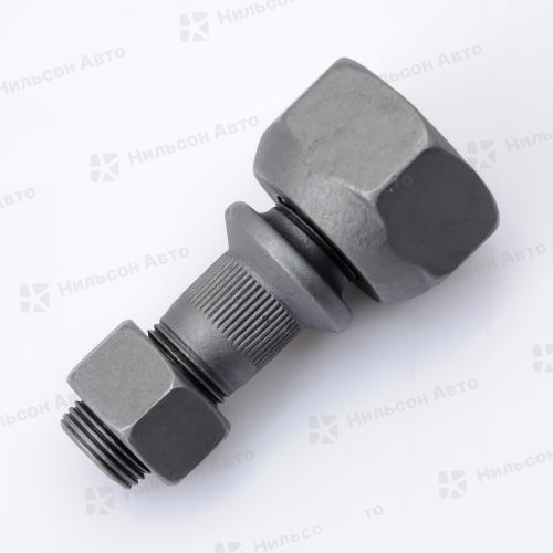 Шпилька передняя в сборе MMC CANTER гайка на 41, правая, OOTOKO (шпилька+2 гайки)