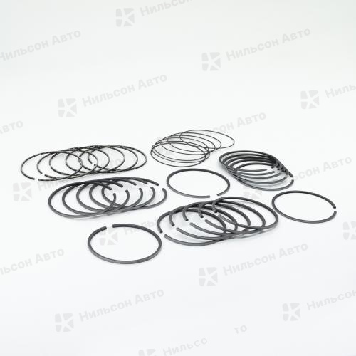 Кольца поршневые ISUZU FORWARD 6HE1-T, вид 1, NPR (4 кольца) (комплект на 6 поршней)