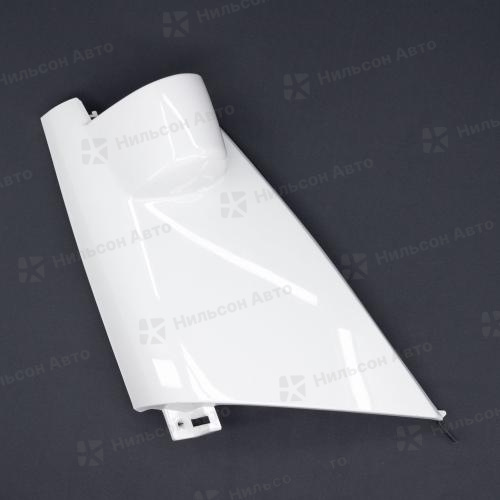 Щечка кабины ISUZU ELF 2004-2008 г, правая, ZEVS (с отливом под крепление зеркала)