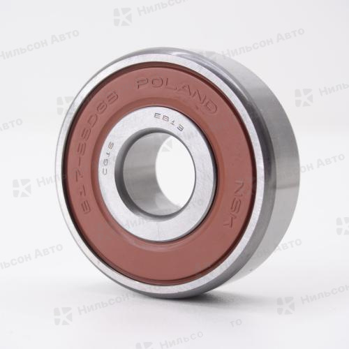 Подшипник маховика/ролика B1799T1XDD, NSK (закрытый, пластиковая крышка, 17*52*17)