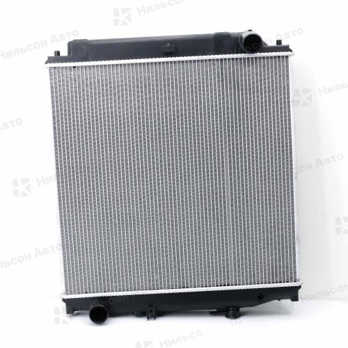 Радиатор двигателя ISUZU FORWARD 6HK1-T, 6HE1, 6HH1 пластиковый с заливной, в600*ш623, GSPARTS (без рамки)