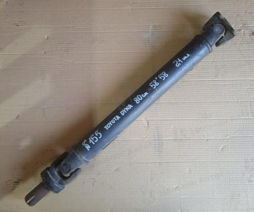 Кардан TOYOTA DYNA, длина 80, шлицы/фланец 58*58, б/у