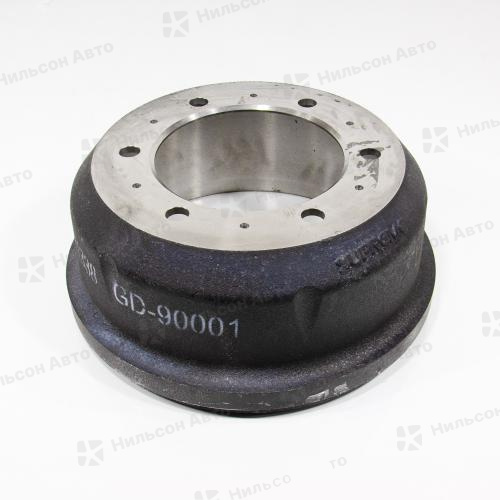 Барабан тормозной зад/перед MMC FUSO/CANTER, FE658, FE63, FE83, R16-17,5 на 6 шпилек, G-BRAKE (под ABS) (320dвнутр*120ширколод*223центршпил*175посадст