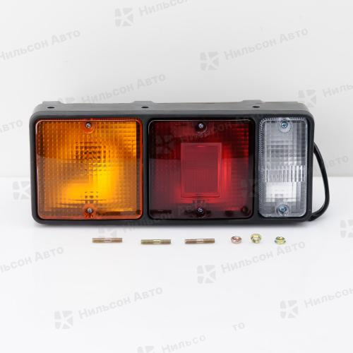 Стоп сигнал MMC CANTER, широкий, левый, прямоугольная фишка, Nilson Auto Parts