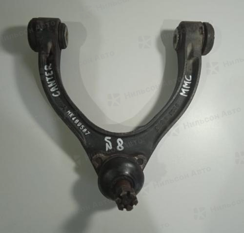 Рычаг передний верхний левый, MMC CANTER FE82, 4M51, б/у (лев/прав одинаковые,широкая база, 2000г), б/у