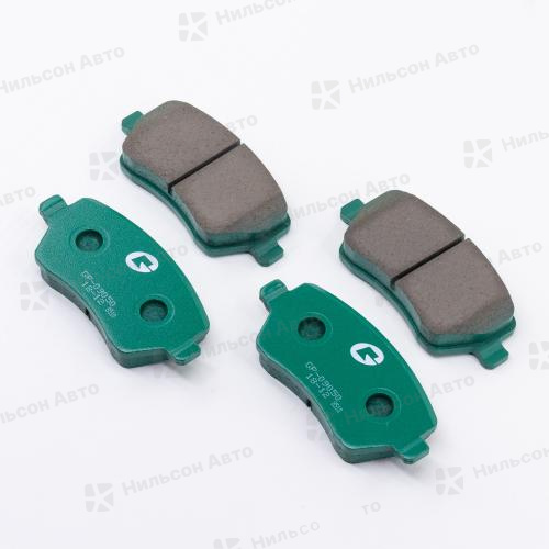 Колодки тормозные дисковые PN-9805 GBRAKE GP-09050