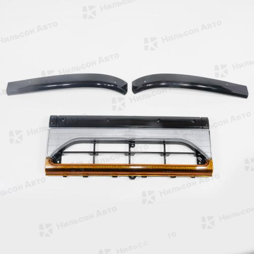 Решетка радиатора MMC CANTER 1993-2003 год, узкая база, Nilson Auto Parts (ширина 69 см, высота 27см)