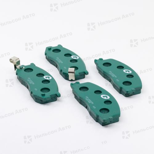 Колодки тормозные дисковые PF-1096/PF-1216/PF-1328 GBRAKE GP-02050